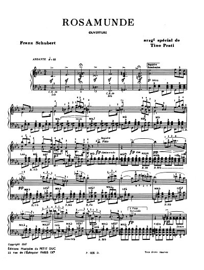 F. Schubert: Rosamunde (Ouvertuere)