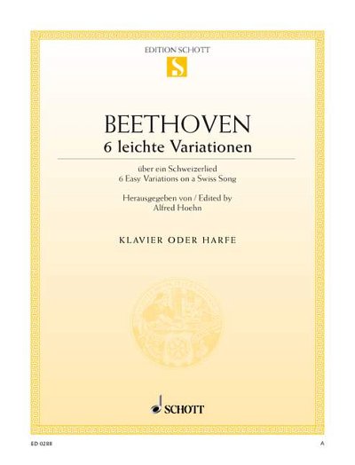 L. van Beethoven: 6 Easy Variations F major