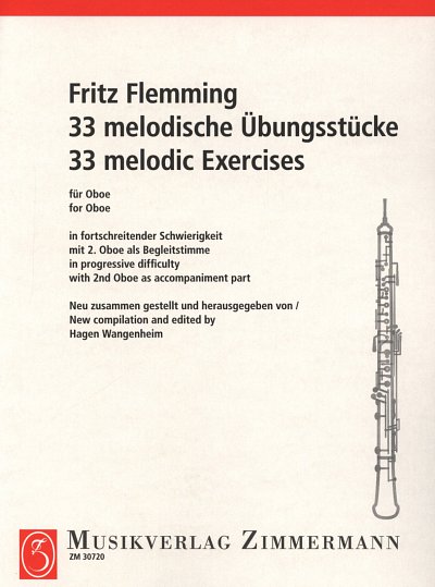Flemming Fritz: 33 Melodische Uebungsstuecke