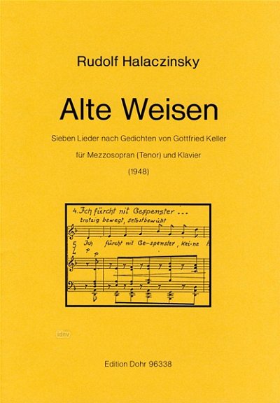H. Rudolf: Alte Weisen op. 2 (Part.)