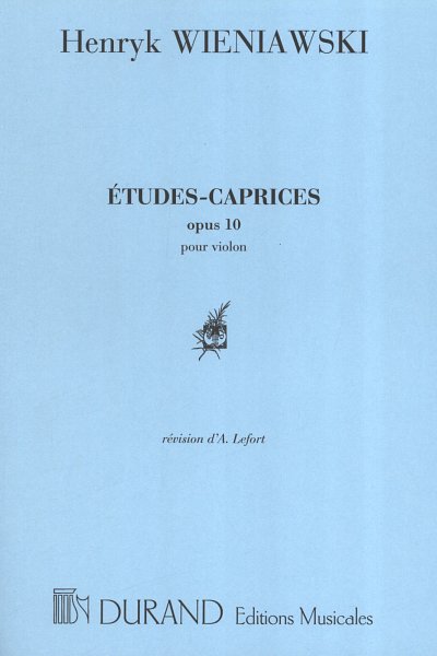 H. Wieniawski: Études-Caprices op.10, Viol