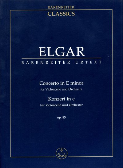E. Elgar: Konzert in e op. 85, VcOrch (Stp)
