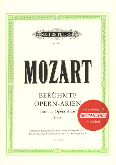 W.A. Mozart: Berühmte Opern-Arien, GesHKlav (KA+CD)
