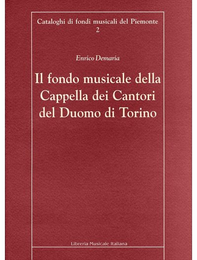 E. Demaria: Il fondo musicale della Cappella (Bu)