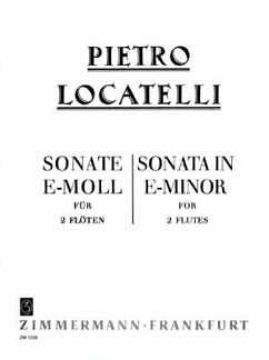P.A. Locatelli: Sonate E-Moll