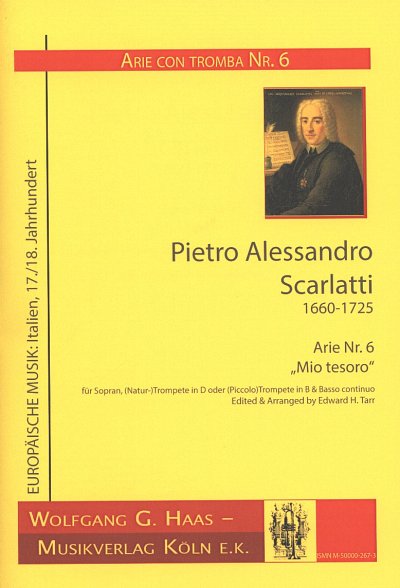 A. Scarlatti: Mio Tesoro Per Te Moro