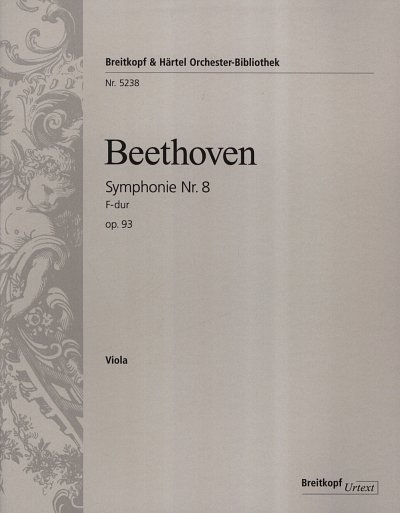 L. v. Beethoven: Sinfonie Nr. 8 F-Dur op. 93, Sinfo (Vla)