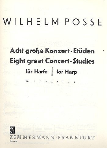 W. Posse et al.: Acht große Konzert-Etüden, Nr. 4