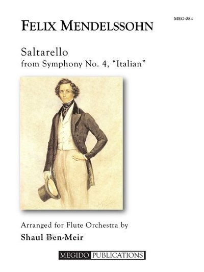 Saltarello From Symphony No. 4, FlEns (Pa+St)