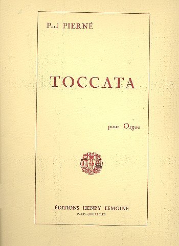 P. Pierné: Toccata, Org