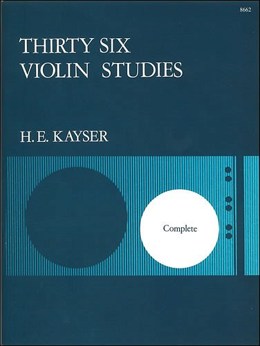 H.E. Kayser: Thirty-Six Studies, Op. 20, Viol