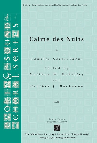 C. Saint-Saëns: Calme des Nuits, Gch;Klav (Chpa)