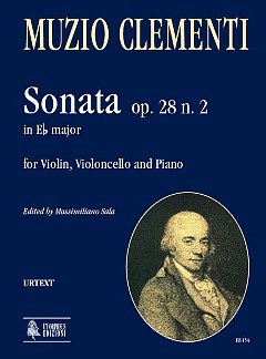 M. Clementi: Sonata in E flat major op. 28/, VlVcKlv (Pa+St)