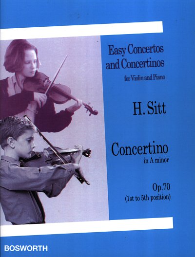 H. Sitt: Concertino in A Minor Op. 70, VlKlav (KlavpaSt)