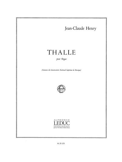 Thalle, Org