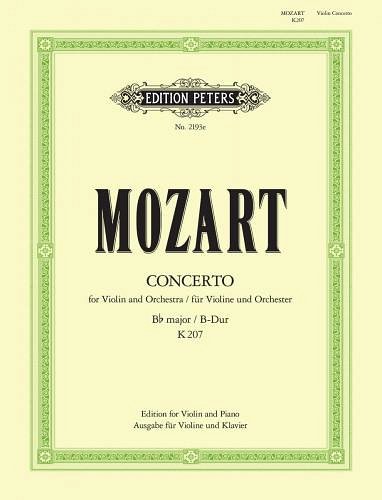 W.A. Mozart: Concerto No.1 in B flat K 207 for Violin and Orchestra