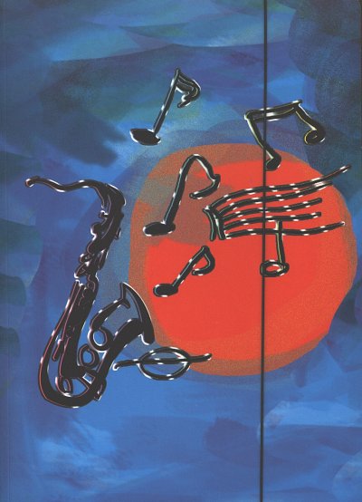 Gummispannmappe Saxophon Finlandia