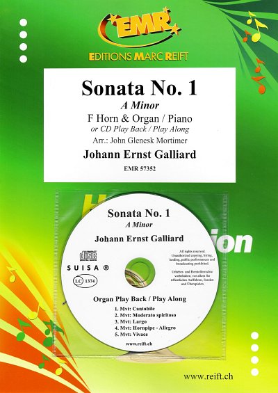 DL: J.E. Galliard: Sonata No. 1, HrnOrg/Klav