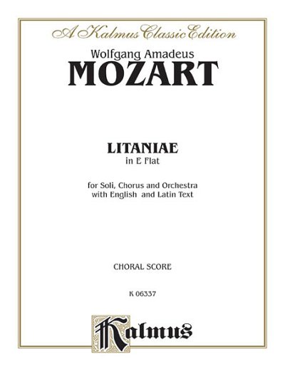 W.A. Mozart: Litaniae in E-Flat, K. 243 (Bu)