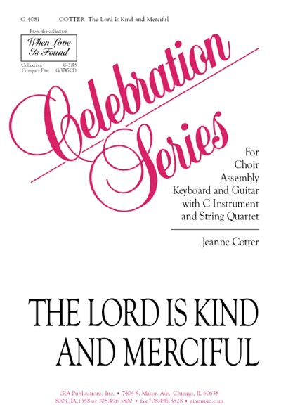The Lord Is Kind and Merciful, Ch (Stsatz)