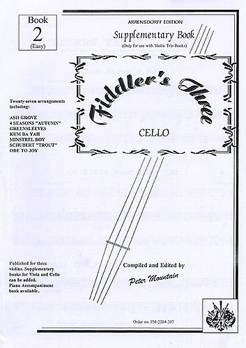Fiddler's Three: Cello Supplementary Book 2, Vc (Bu)