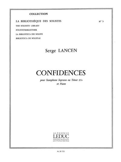 S. Lancen: Confidences (Bu)