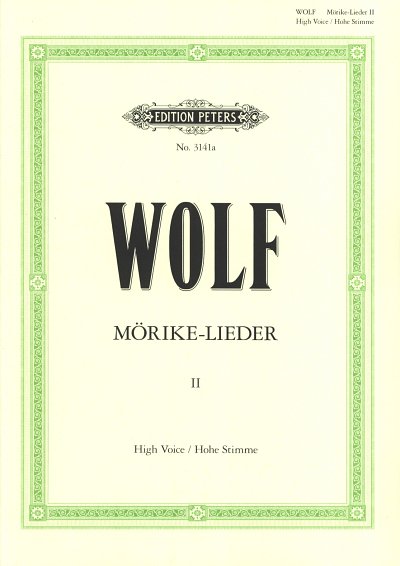 H. Wolf: Moerike-Lieder 2, GesKlav (Klavpa)