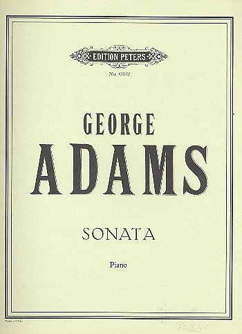 Adams George: Sonate für Klavier (1959)