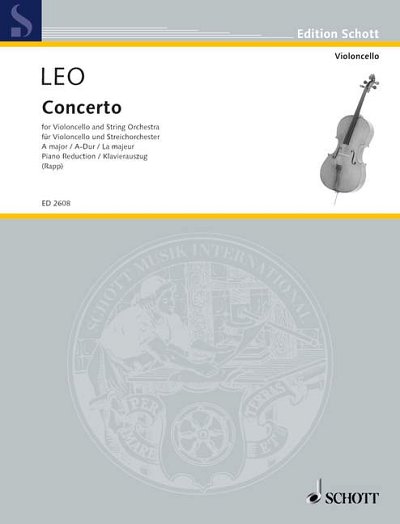 DL: L. Leo: Concerto A-Dur, VcStro (KASt)