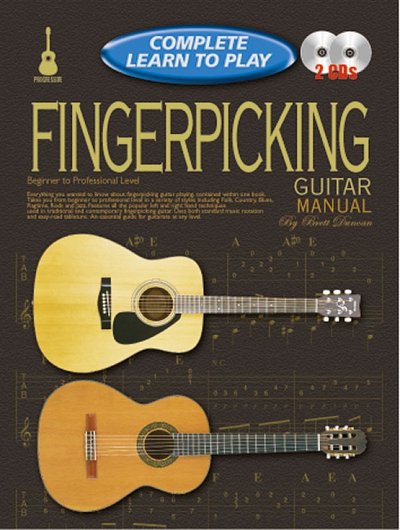 Complete Learn To Play Fingerpicking Guitar, Git (+OnlAudio)