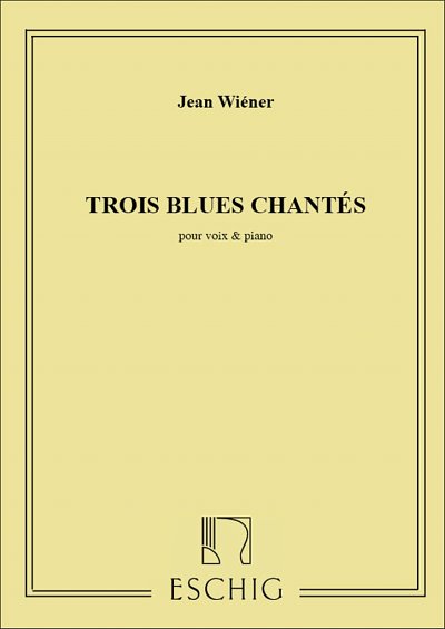 3 Blues Chantes Chant-Piano