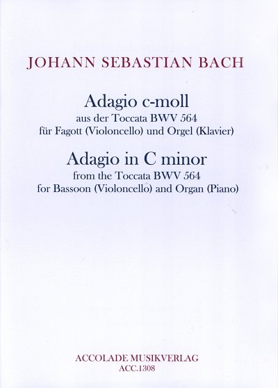 J.S. Bach: Adagio C-Moll Aus Toccata Bwv 564