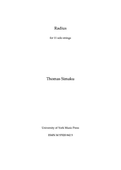 T. Simaku: Radius, Stro (Part.)
