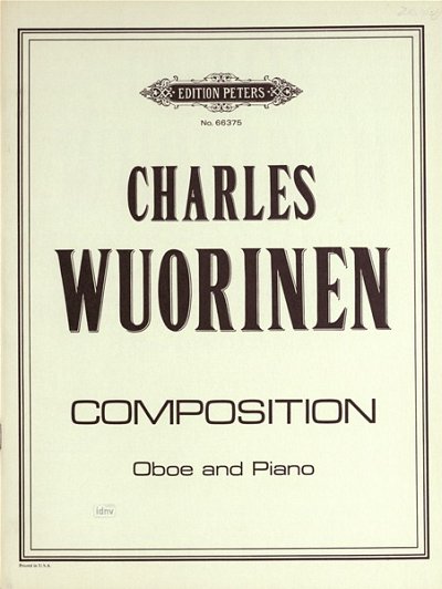 Wuorinen Charles: Composition