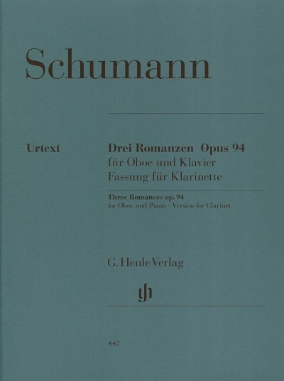 R. Schumann: Drei Romanzen op. 94, KlarKlv (KlavpaSt)