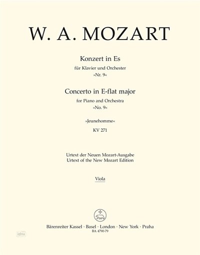 W.A. Mozart: Konzert Es-Dur Nr. 9 KV 271, KlavOrch (Vla)