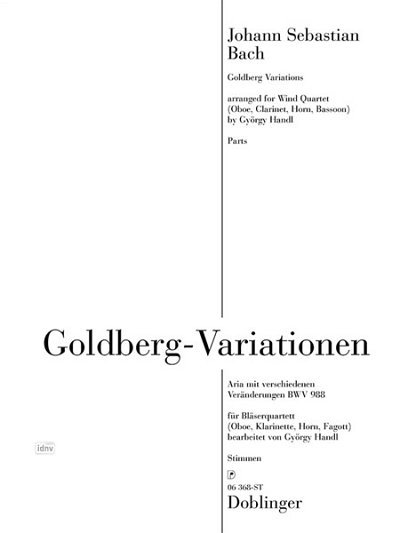 J.S. Bach: Goldberg Variationen Bwv 988