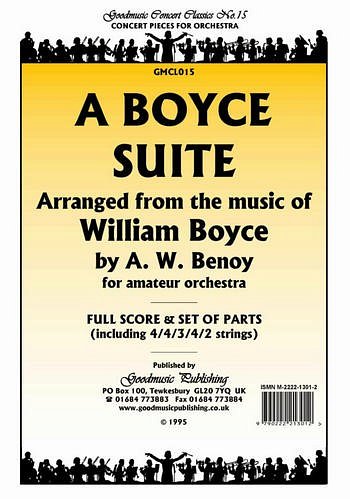 W. Boyce: William Boyce Suite, Sinfo (Pa+St)
