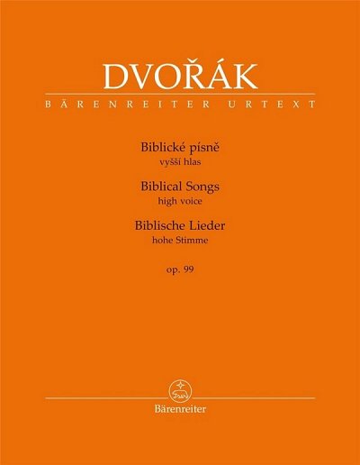 A. Dvo_ák: Biblische Lieder op. 99, GesHKlav