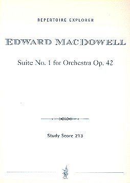 E. MacDowell: Suite Nr.1 op.42 für Orchester, Sinfo (Stp)
