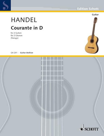 DL: G.F. Händel: Courante in D, 2Git