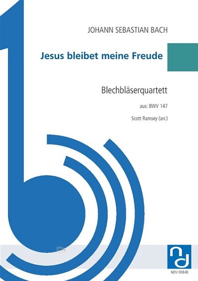 J.S. Bach: Jesus bleibet meine Freude, 4Blech (Pa+St)