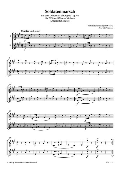 DL: R. Schumann: Soldatenmarsch aus dem 
