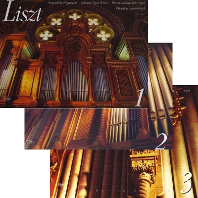 F. Liszt: Ausgewählte Orgelwerke, Org (3N)