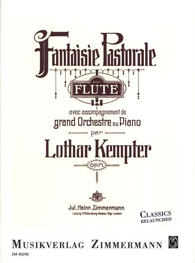 L. Kempter: Fantaisie Pastorale op. 71 (1999)