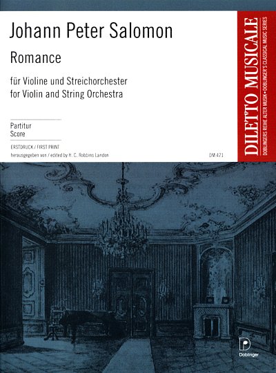 S.J. Peter: Romance D-Dur, VlOrch (Part.)