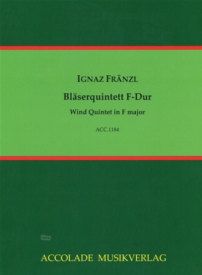 I. Fränzl: Bläserquintett F-Dur, FlObKlHrFg (Pa+St)