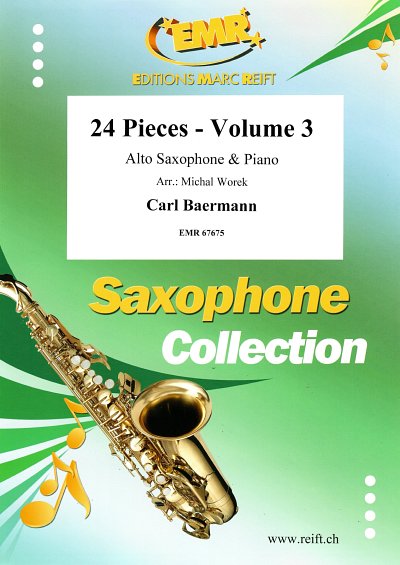 DL: C. Baermann: 24 Pieces -  Volume 3, ASaxKlav