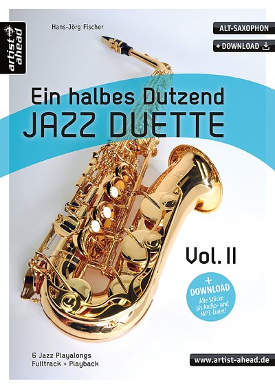 H. Fischer: Ein halbes Dutzend Jazz Duette , 2Asax (Sppa+CD)