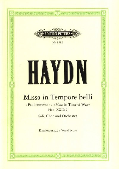 J. Haydn: Missa in Tempore belli C-Dur Ho, 4GesGchOrchO (KA)